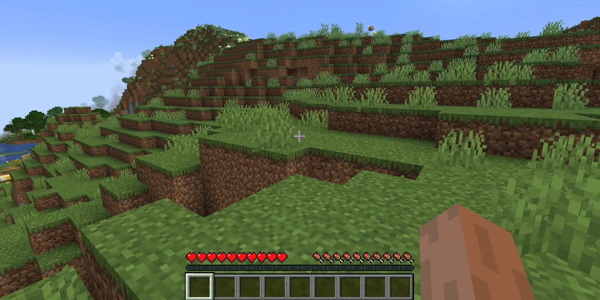 Giao diện sinh tồn trong game Minecraft