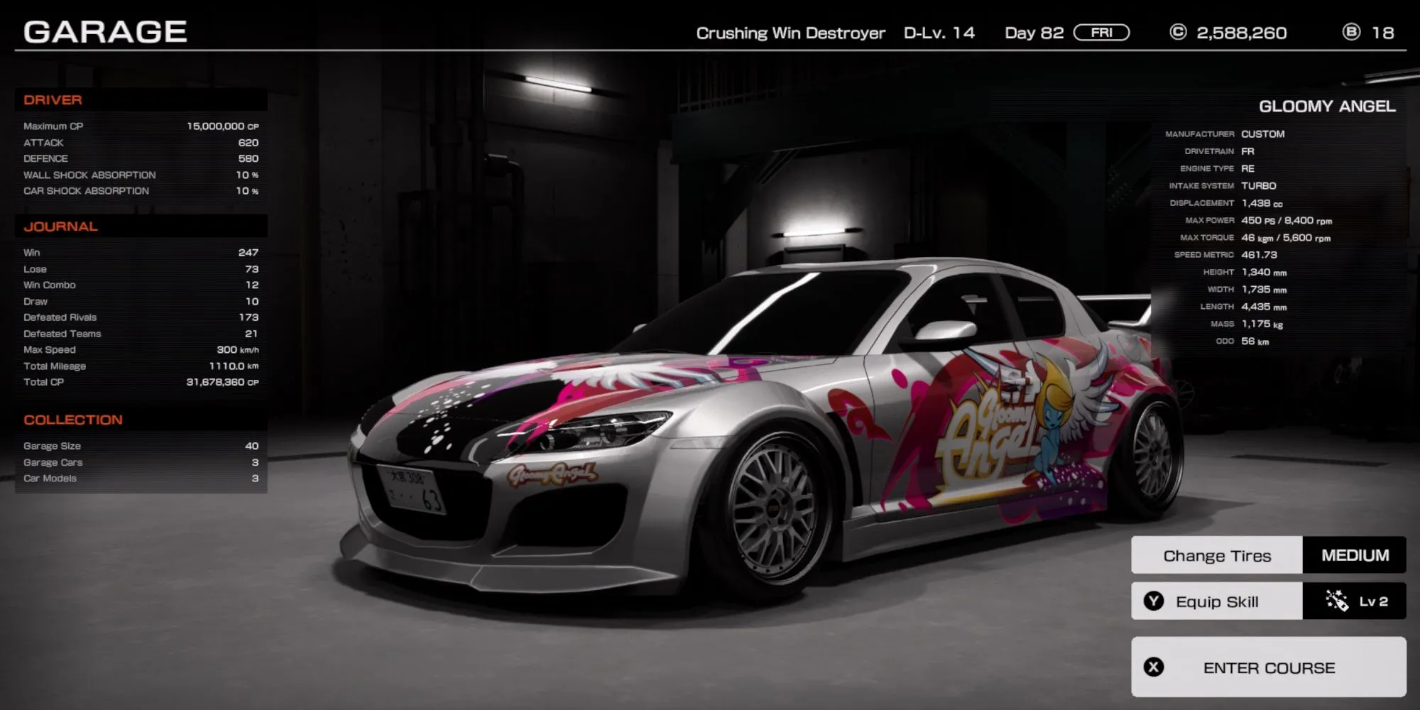 Góc nhìn u ám trên đường đua đêm Tokyo Xtreme Racer
