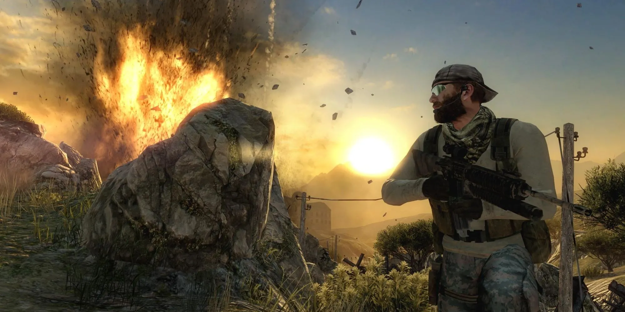 Hình ảnh chiến trường trong game Medal of Honor 2010