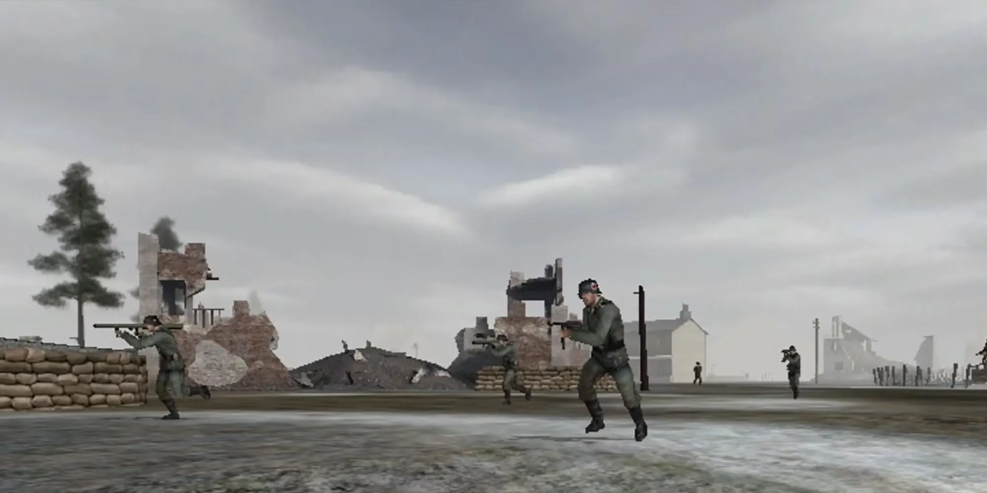 Hình ảnh gameplay Battlefield 1942, game bắn súng online quy mô lớn mở ra kỷ nguyên mới