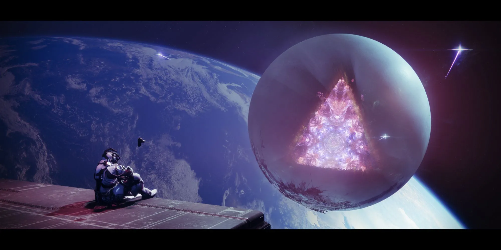 Hình ảnh màn hình game Destiny 2 với giao diện người chơi và môi trường