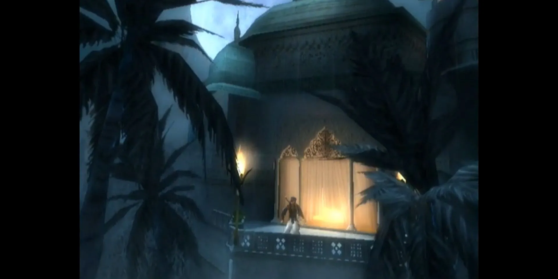 Hoàng tử cùng Farah trong Prince of Persia The Sands of Time