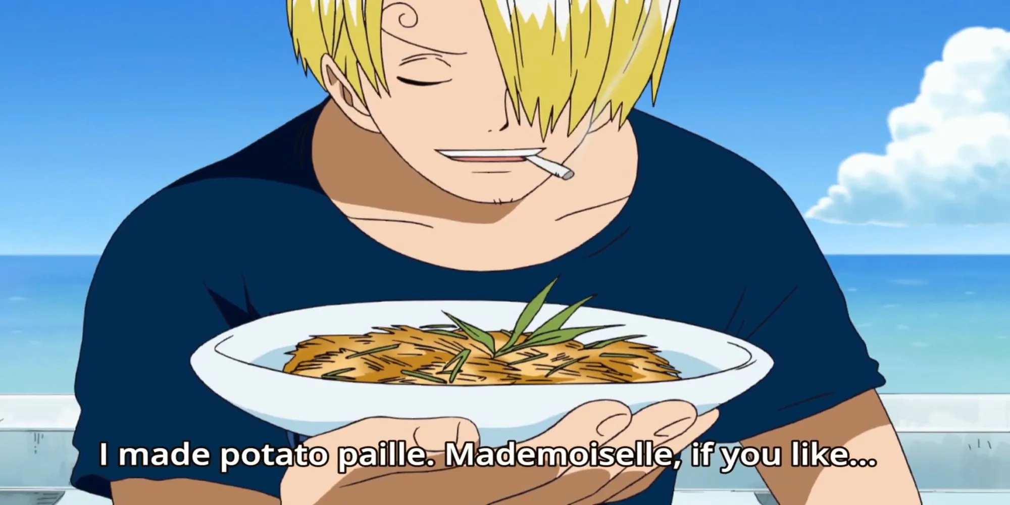 Khoai tây Pallie do Sanji làm trong One Piece