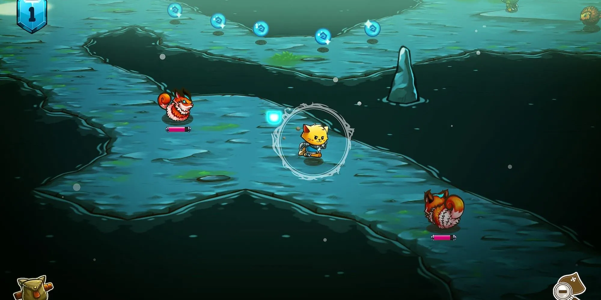 Mèo chiến binh khám phá hầm ngục trong Cat Quest