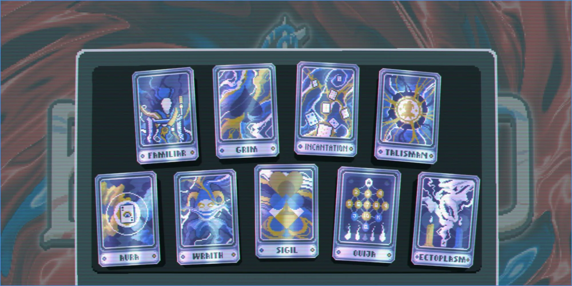 Một lá bài Spectral Card trong Balatro, loại bài đặc biệt ảnh hưởng lớn đến ván đấu