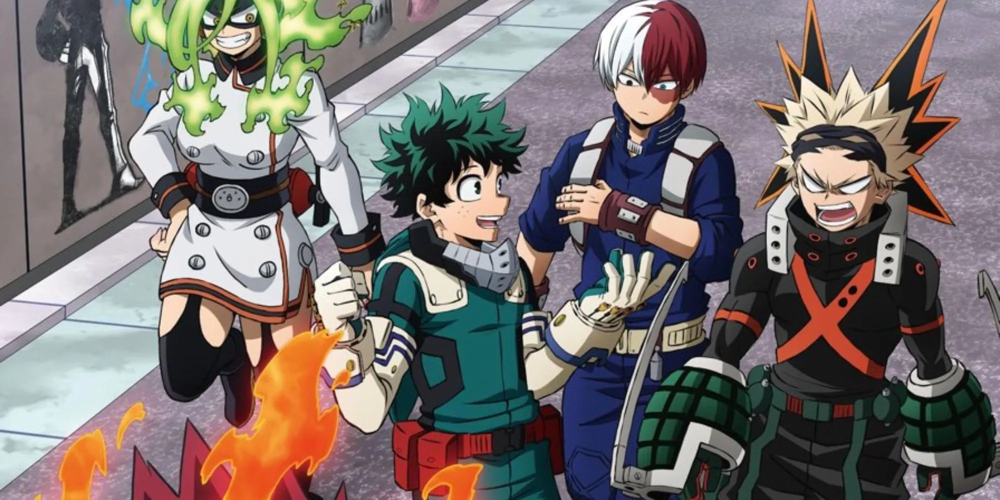 My Hero Academia Endevor Pro Hero Arc