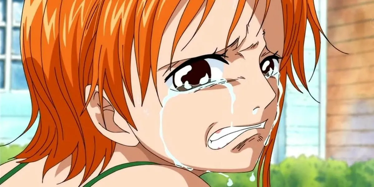 Nami khóc, cầu xin Luffy giúp đỡ tại Arc Arlong Park trong One Piece