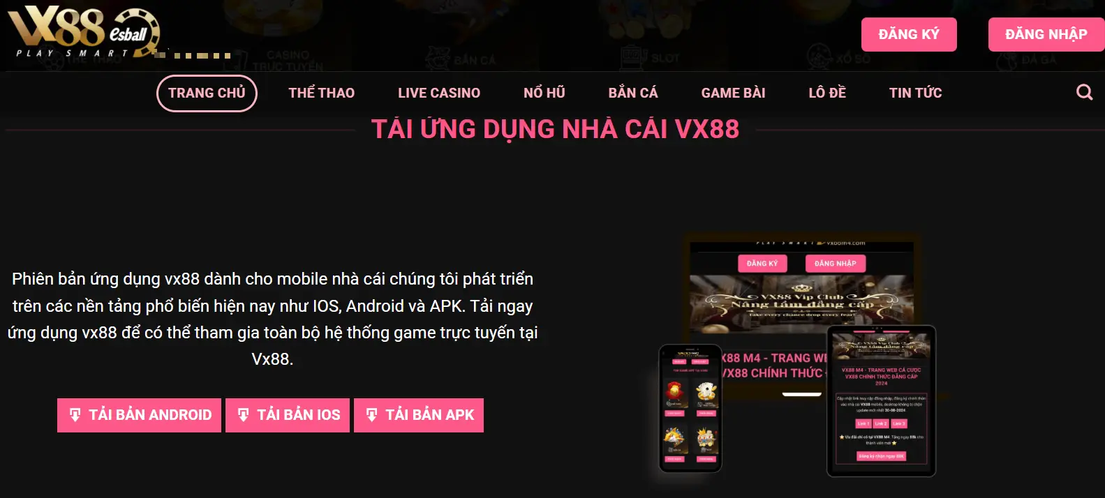 Nhà cái Vx88 – Sân chơi cá cược uy tín hàng đầu châu Á