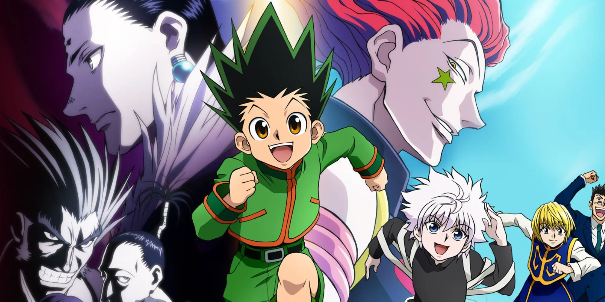 Nhân vật chính Gon Freecss và Killua Zoldyck trong Hunter x Hunter 2011 của studio Madhouse