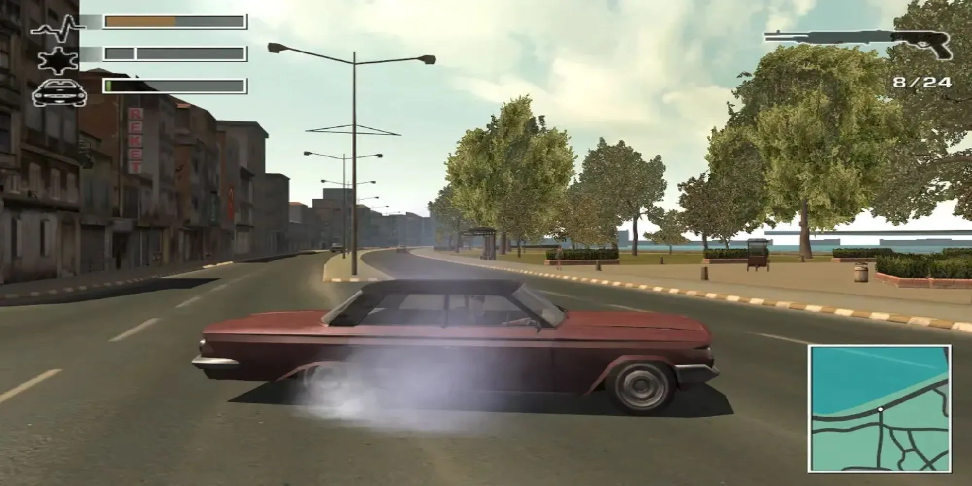 Nhân vật chính Tanner trong Driv3r, game gây thất vọng vì cơ chế đi bộ