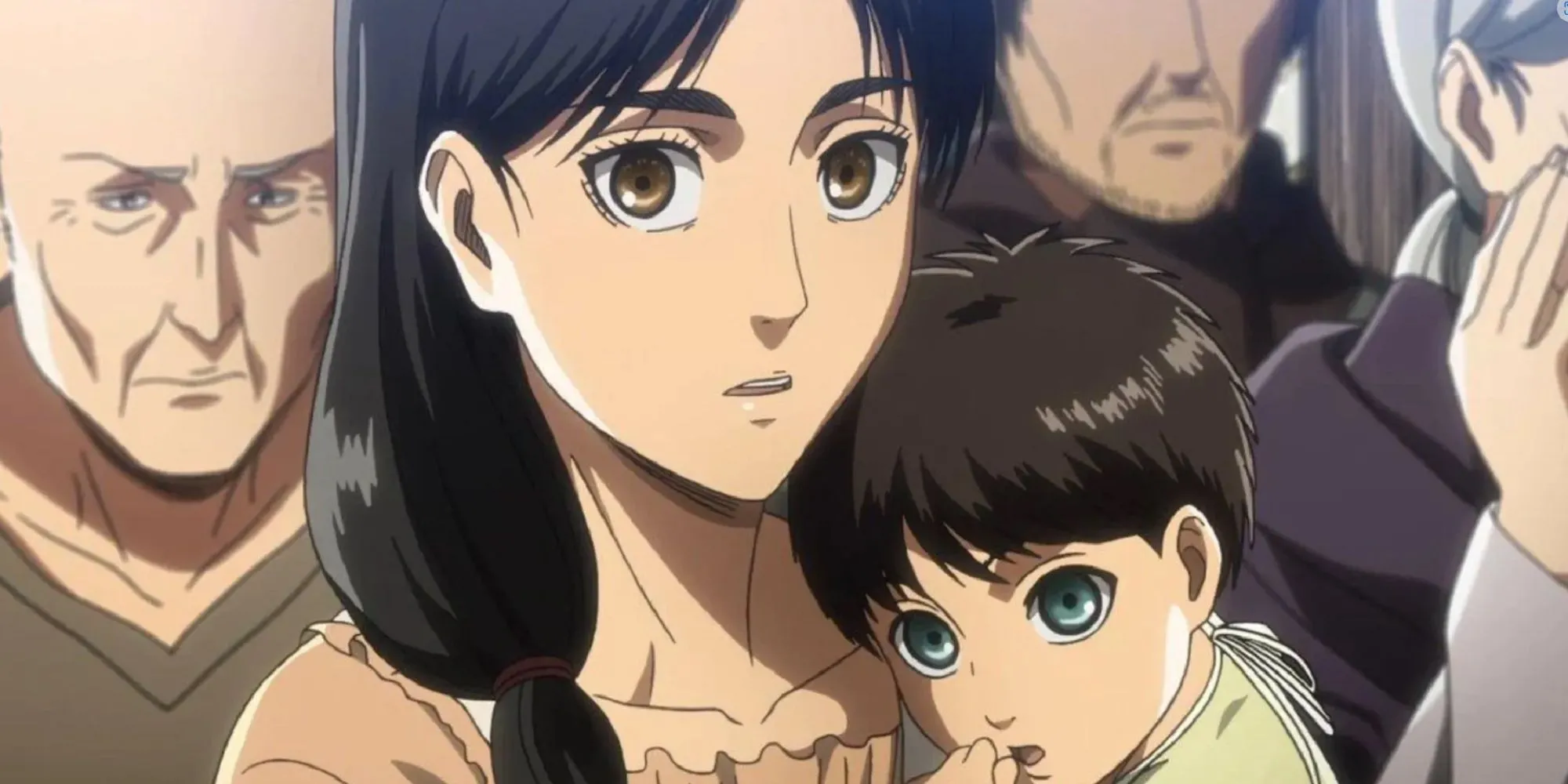 Nhóm nhân vật chính và các thành viên của quân đội trong thế giới Attack on Titan