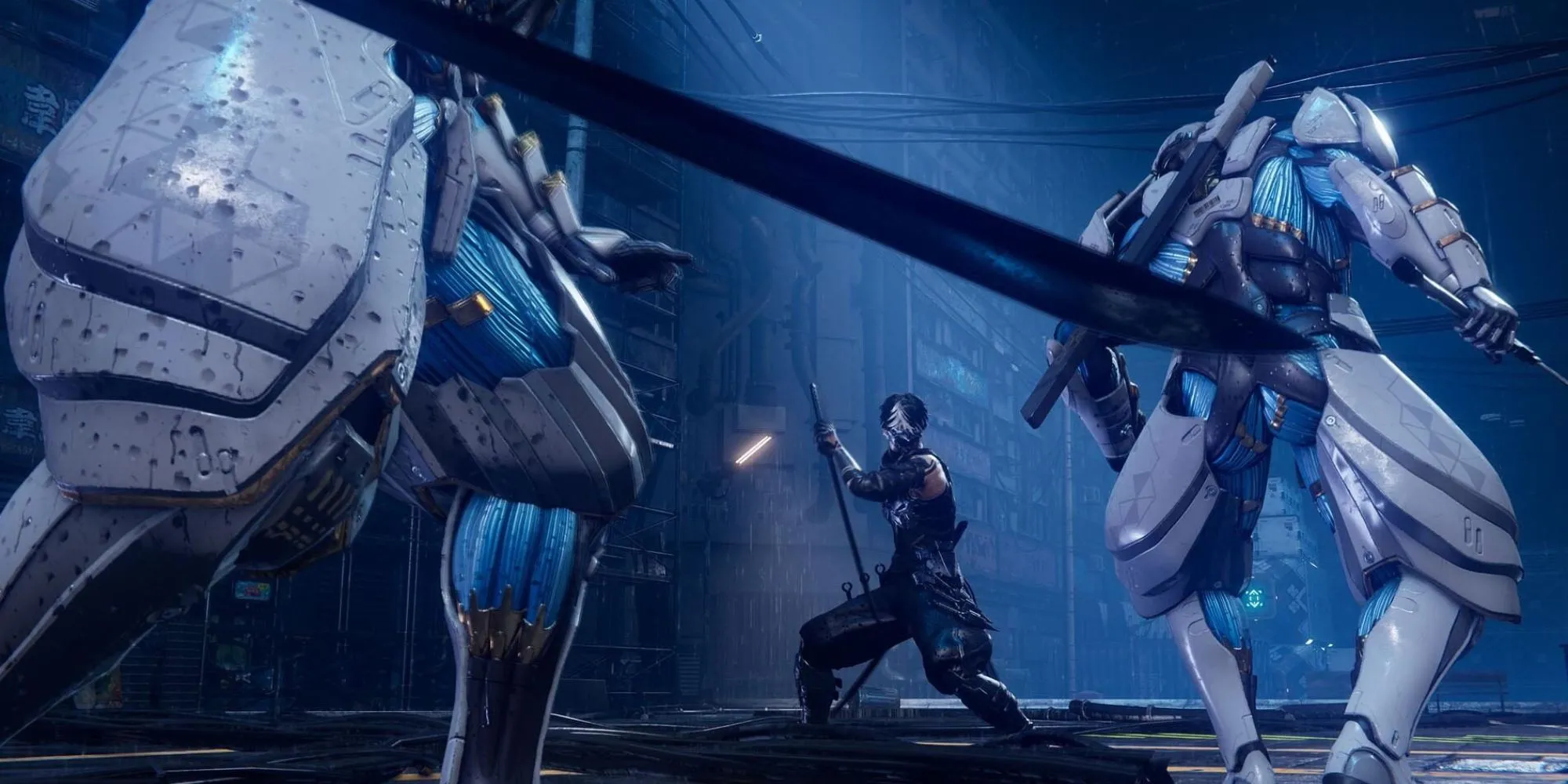 Ryu Hayabusa trong tư thế chiến đấu, đại diện cho gameplay tốc độ cao của Ninja Gaiden 4