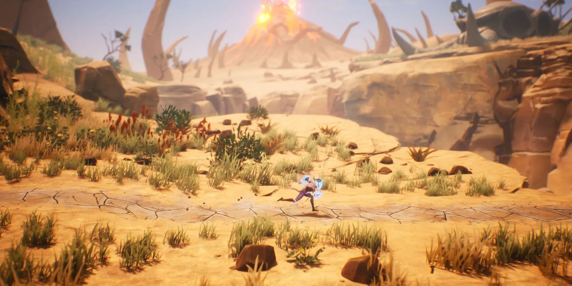 Sa mạc trong game Tales of Kenzera