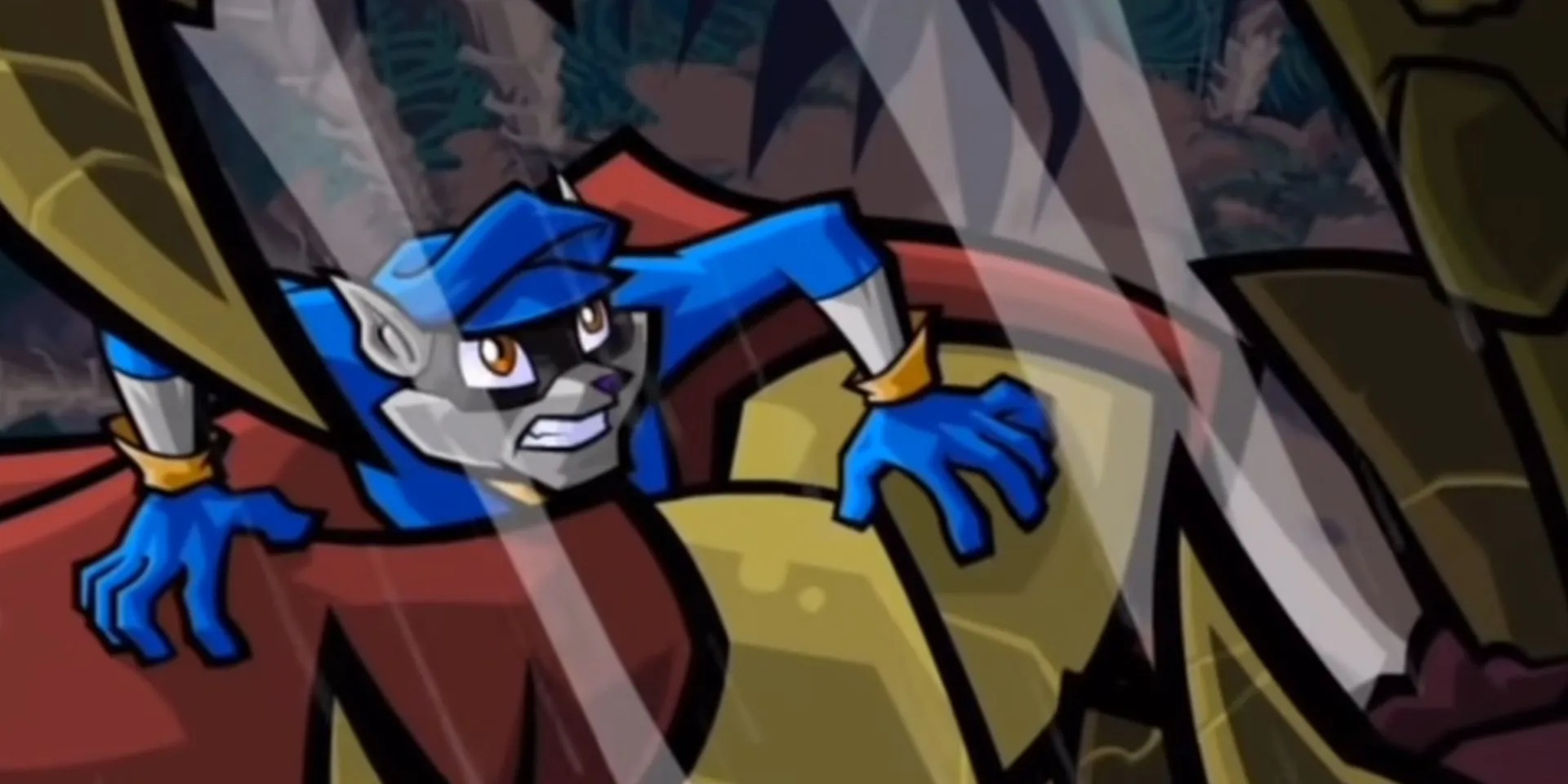 Sly bị quái vật tóm trong Sly 3 Honor Among Thieves