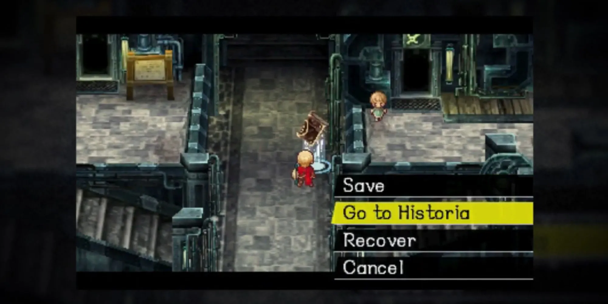 Stocke, nhân vật chính của Radiant Historia: Perfect Chronology, JRPG với cơ chế du hành giữa các dòng thời gian song song