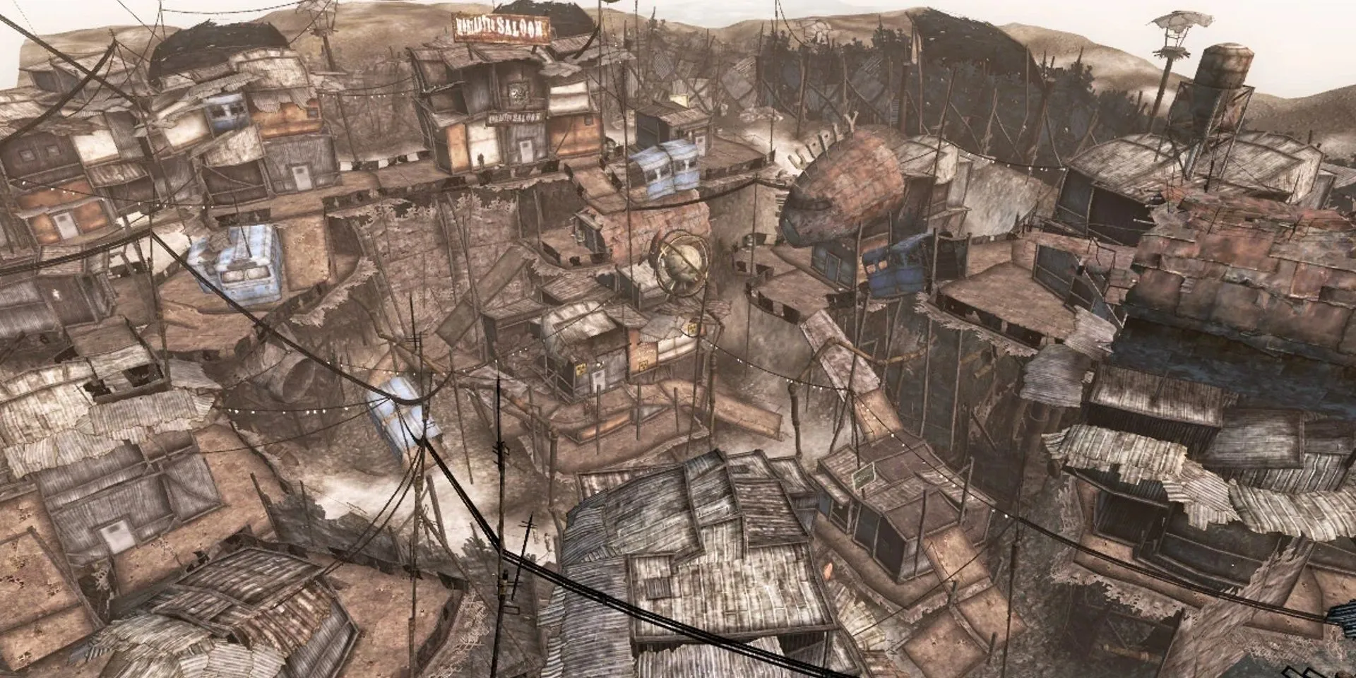 Thị trấn Megaton được xây dựng quanh một quả bom chưa nổ trong Fallout 3