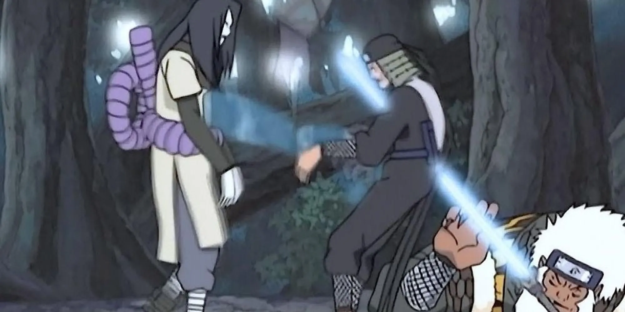 Trận chiến định mệnh giữa Hokage Đệ Tam Hiruzen và học trò cũ Orochimaru trong Naruto
