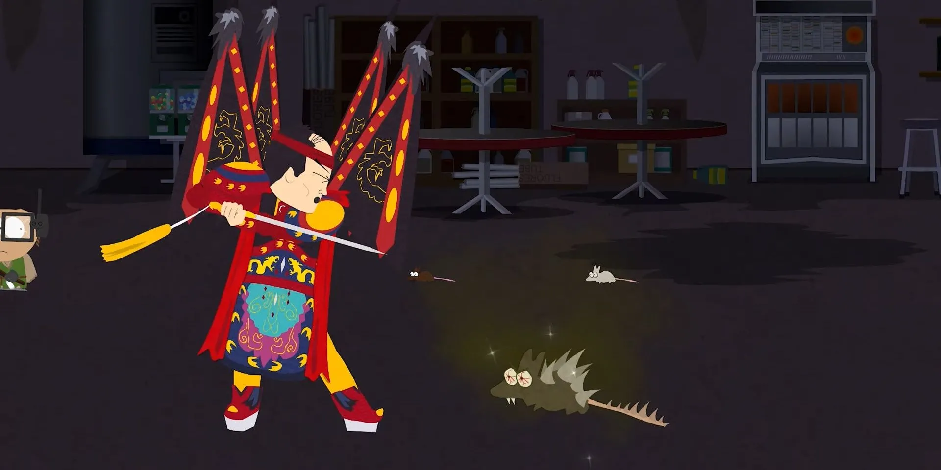 Triệu hồi Mr Kim trong South Park The Stick of Truth