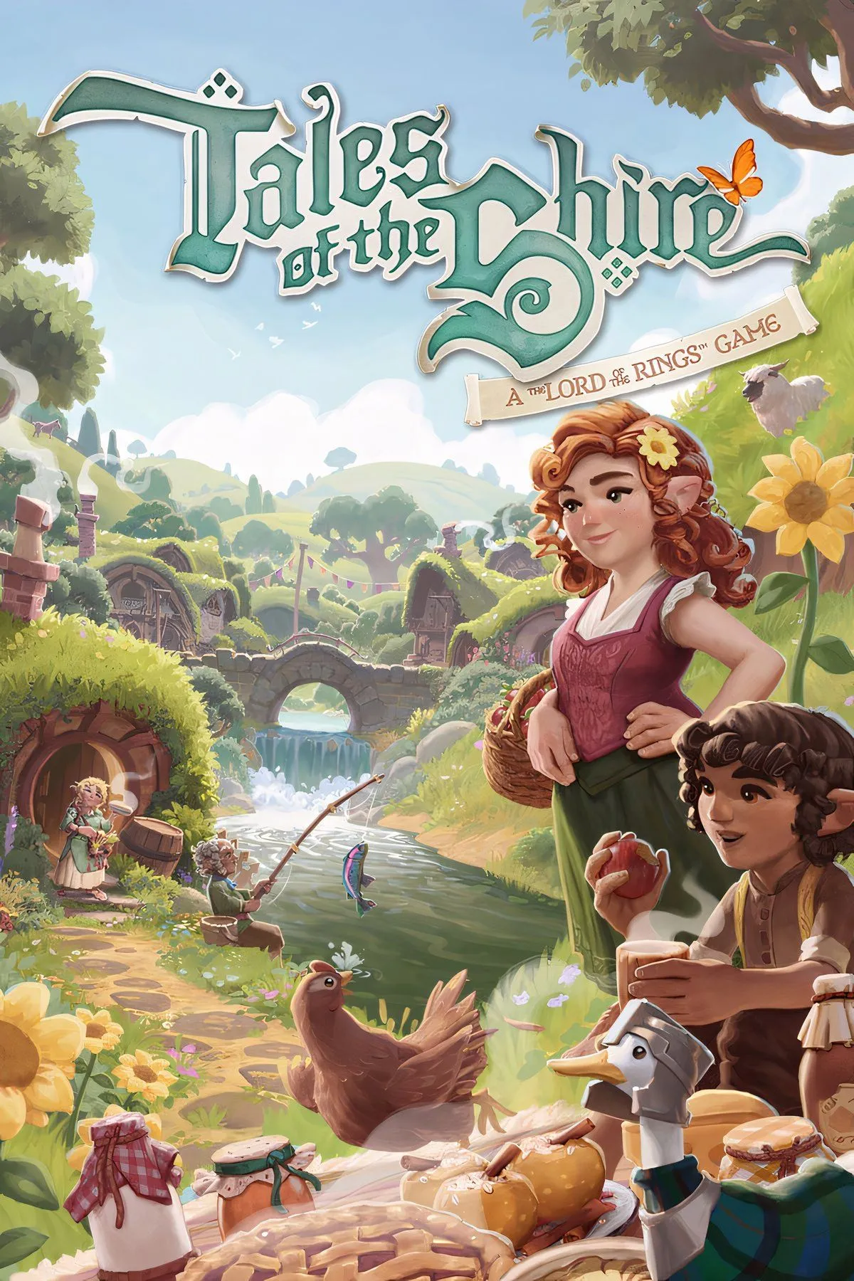 Ảnh bìa chính thức của tựa game mô phỏng Tales of the Shire lấy bối cảnh Lord of the Rings