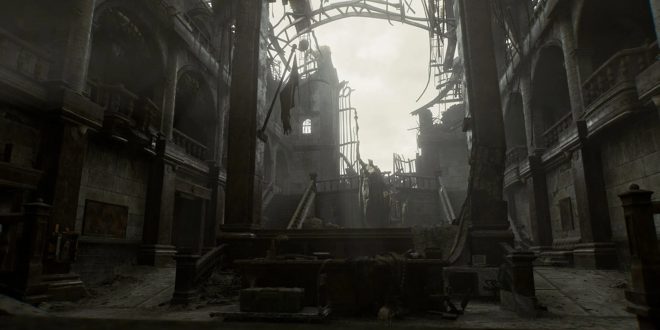 Bên trong đồn cảnh sát RPD hoang tàn trong Resident Evil Requiem