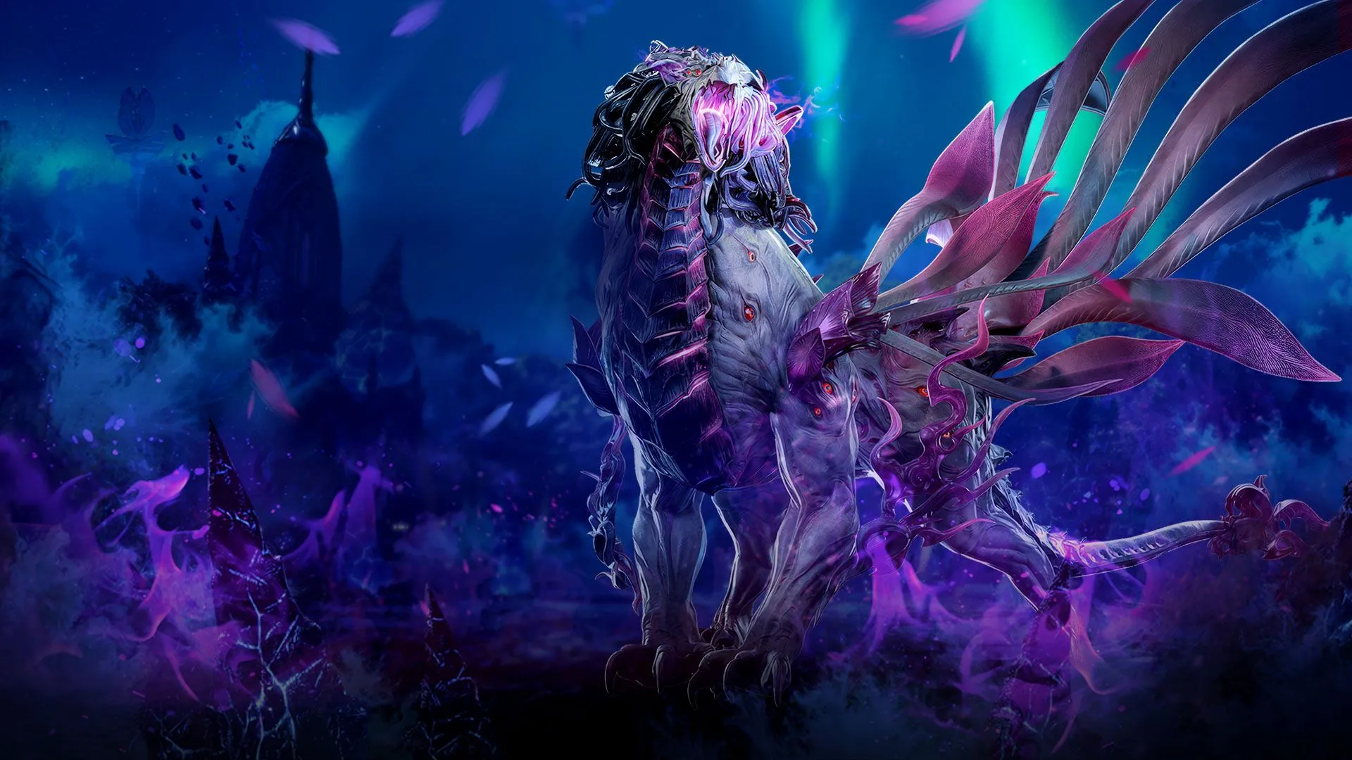 Boss Abyssal Beast trong raid Assault - Rimeria Lost Ark