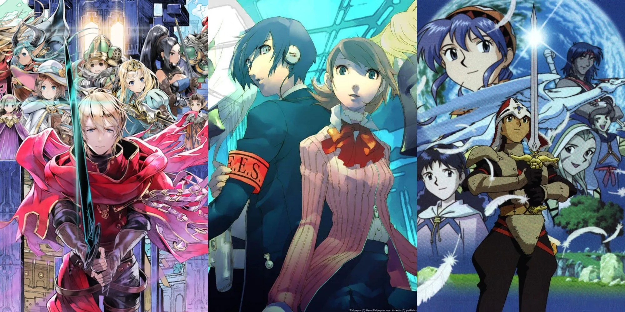 Các tựa game JRPG kinh điển như Radiant Historia, Persona 3 Reload và Lunar Silver Star Story