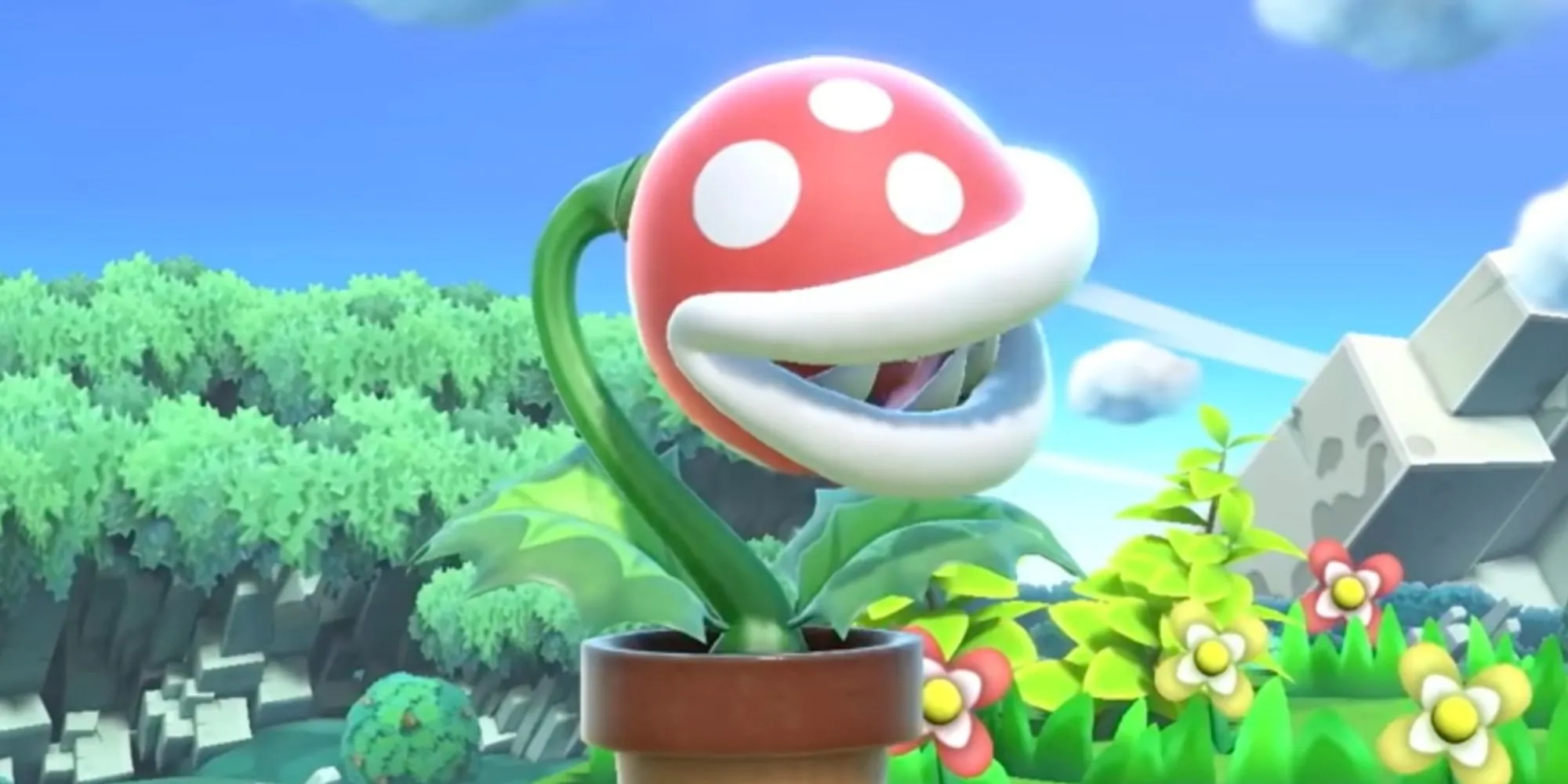 Cây Piranha Plant nổi tiếng từ series Super Mario và Super Smash Bros. Ultimate
