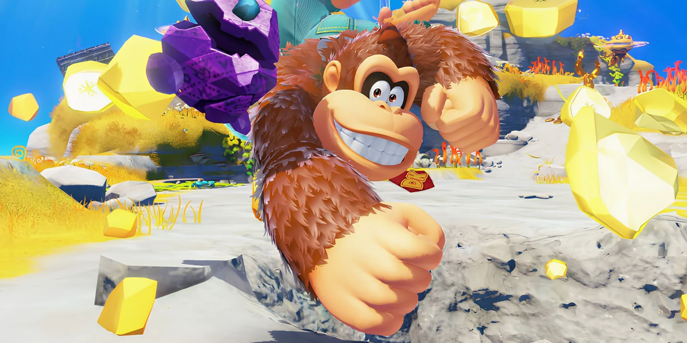 Donkey Kong đang chuẩn bị cho chuyến phiêu lưu mới trong game Donkey Kong Bananza