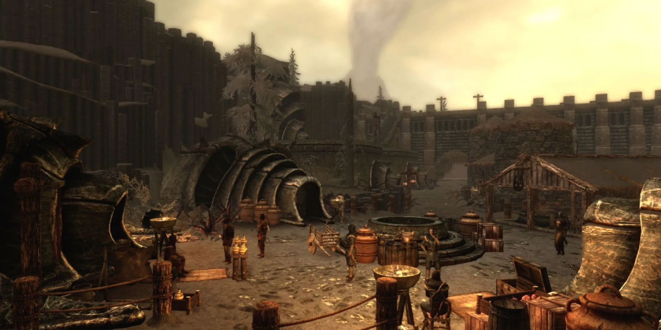 Hình ảnh Dragonborn hùng vĩ trong The Elder Scrolls V: Skyrim, biểu tượng của tựa game nhập vai kinh điển.