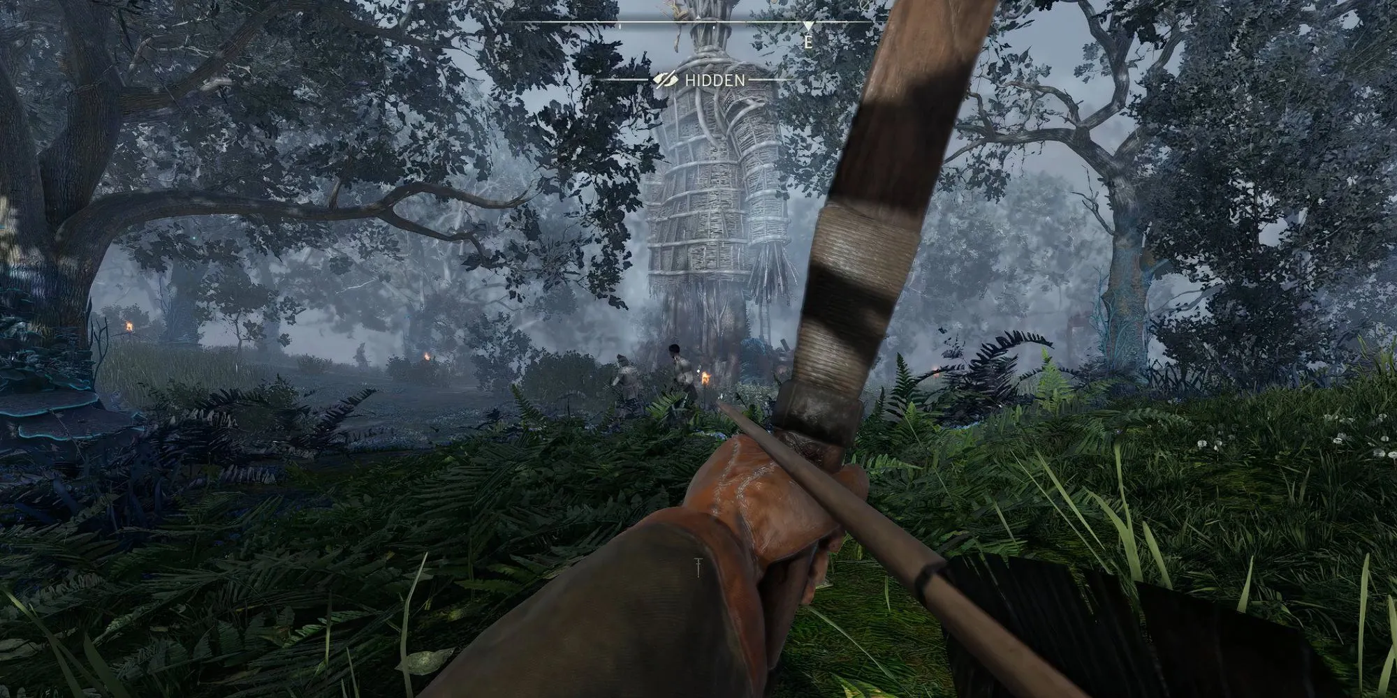 Hình ảnh lối chơi lén lút trong tựa game Atomfall