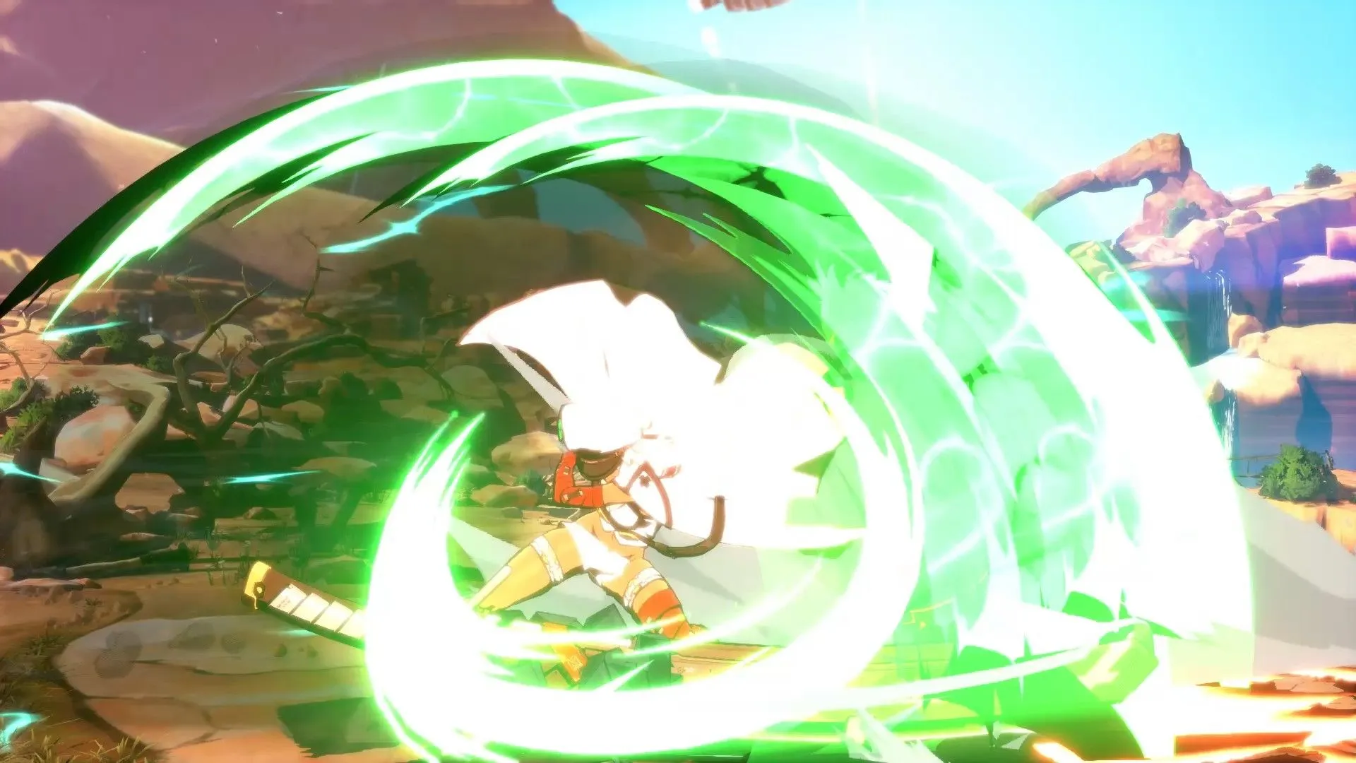 Hình ảnh nhân vật Ramlethal Valentine từ Guilty Gear Strive, một tựa game đối kháng nổi tiếng khác của Arc System Works