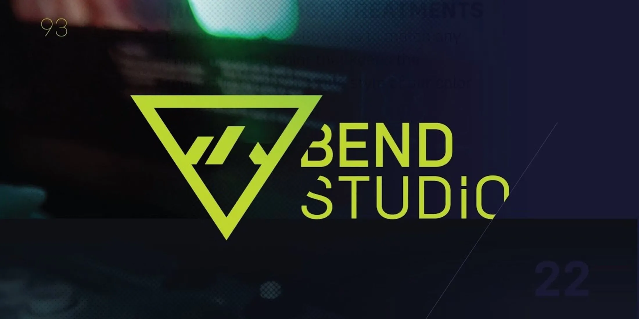 Logo Bend Studio và hình ảnh biểu tượng dự án tương lai