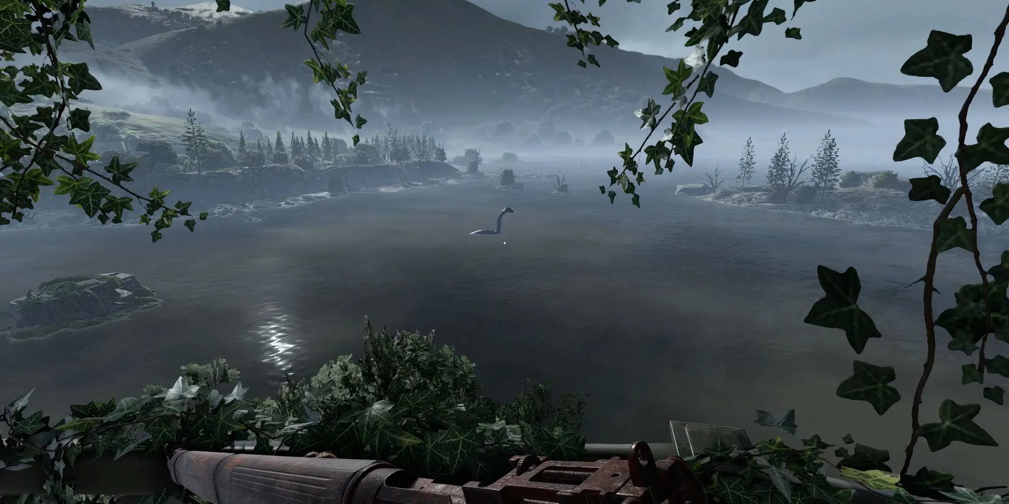 Quái vật biển khổng lồ xuất hiện ngoài khơi đảo Midsummer trong Atomfall: Wicked Isle DLC