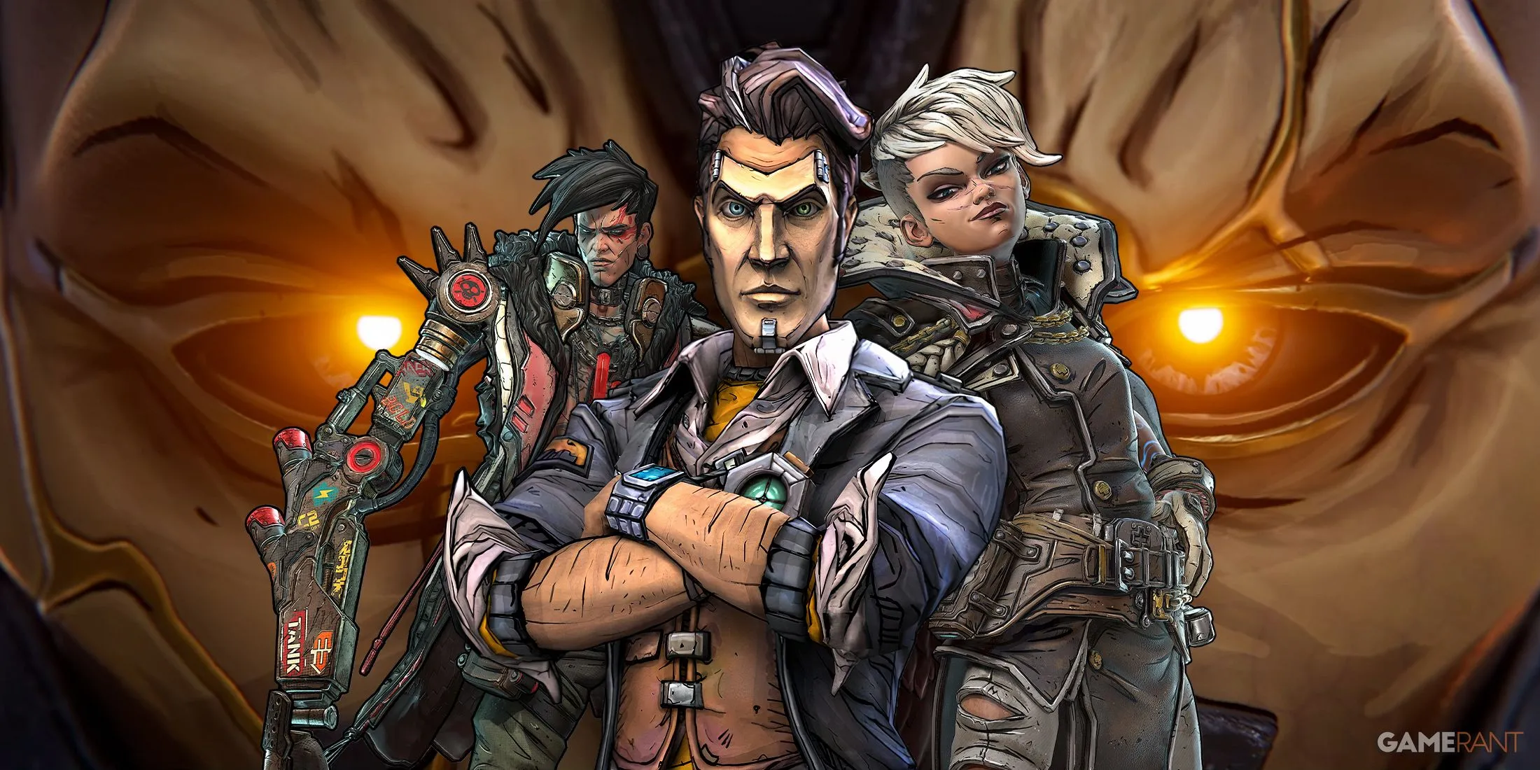 So sánh tạo hình của Timekeeper, Handsome Jack và cặp đôi Calypso Twins, các nhân vật phản diện nổi bật của series Borderlands