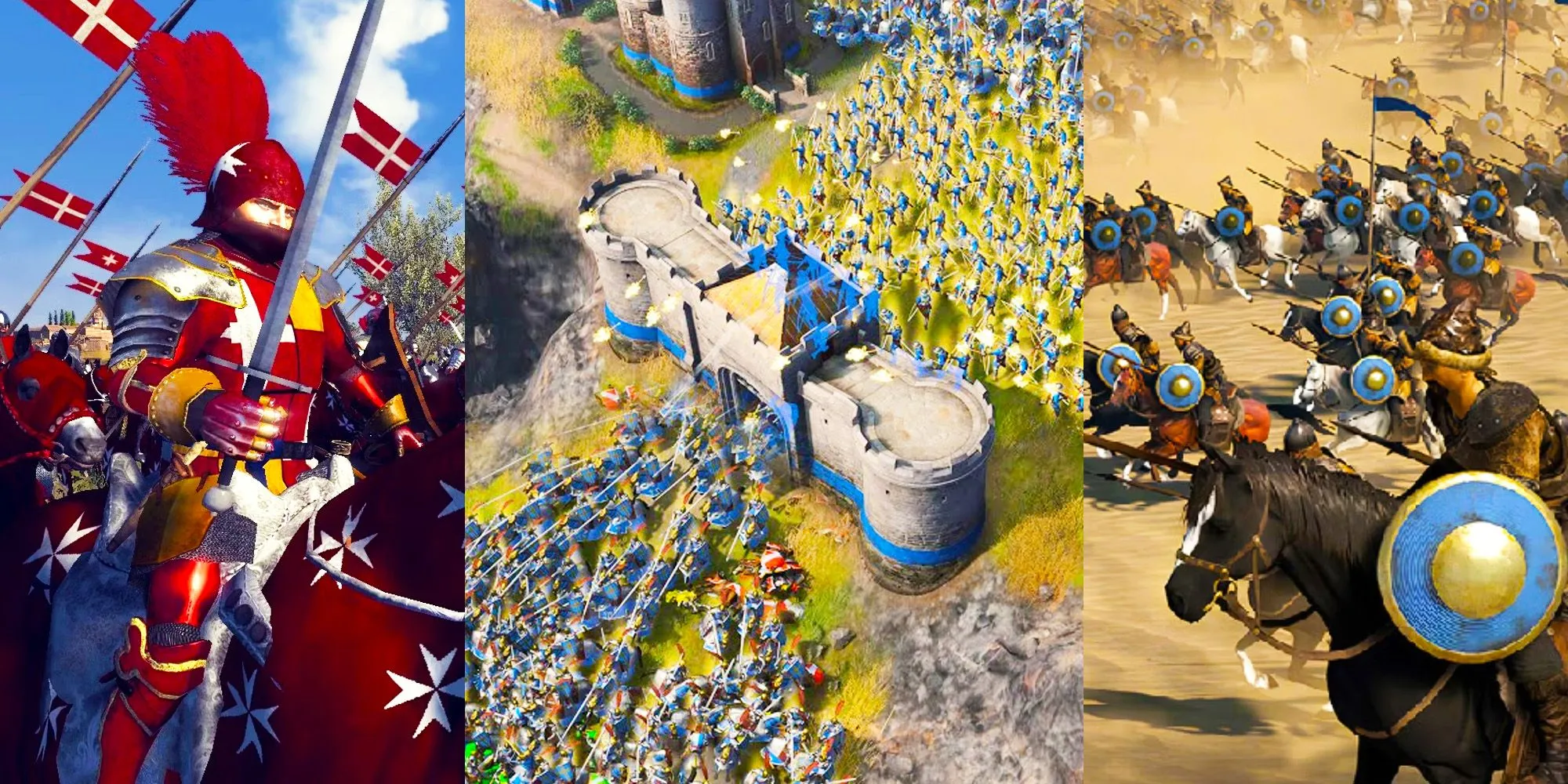 Tuyển tập các tựa game chiến thuật thời trung cổ hay nhất, gợi ý cho người chơi Stronghold Crusader