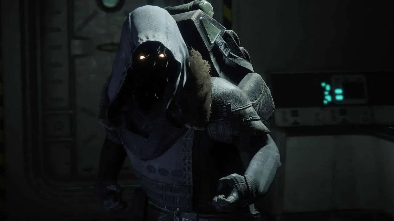 Vị trí của Xur tại khu Bazaar ở Tháp trong Destiny 2