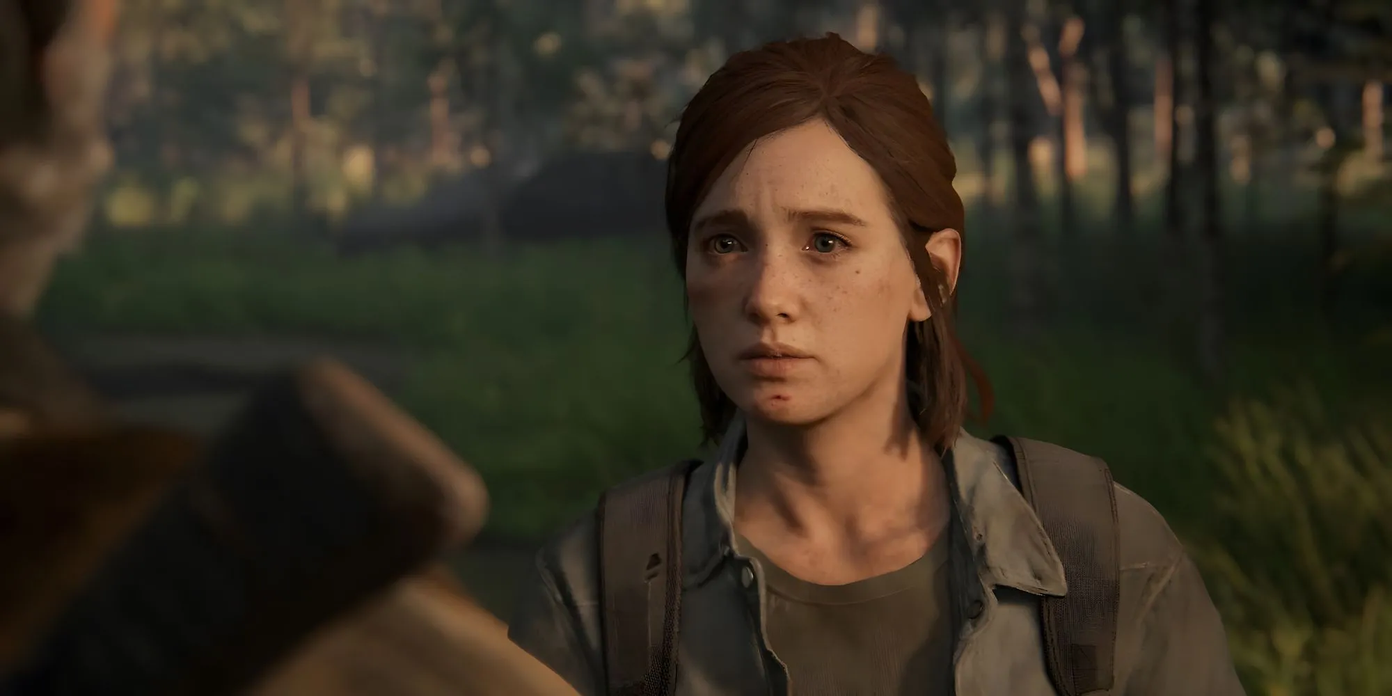 Ellie đối mặt với Joel trong The Last of Us Part II, một cảnh gây tranh cãi về marketing