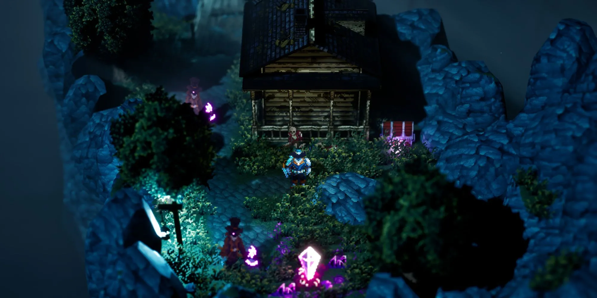 Gameplay Absym với hai chiều không gian song song và chiến đấu