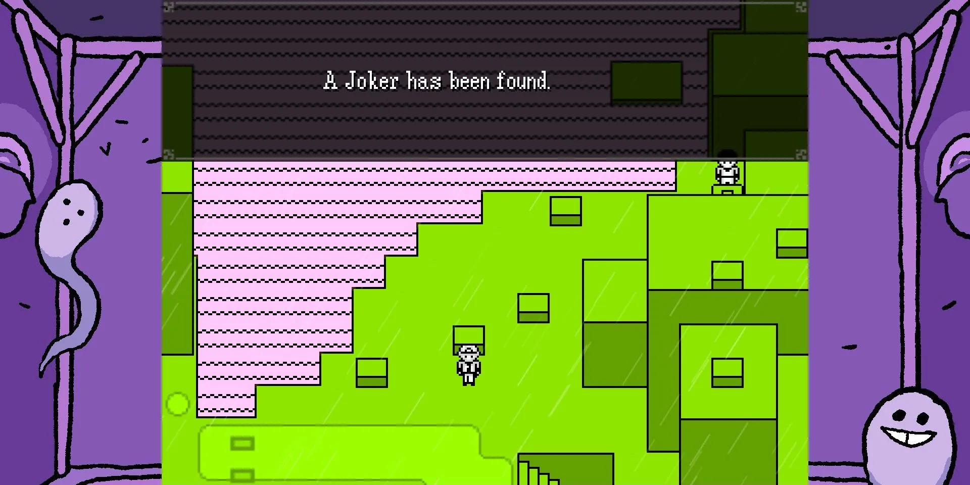 Nhân vật The Batter khám phá khu vực bí ẩn trong game OFF Remaster với yếu tố Joker ẩn