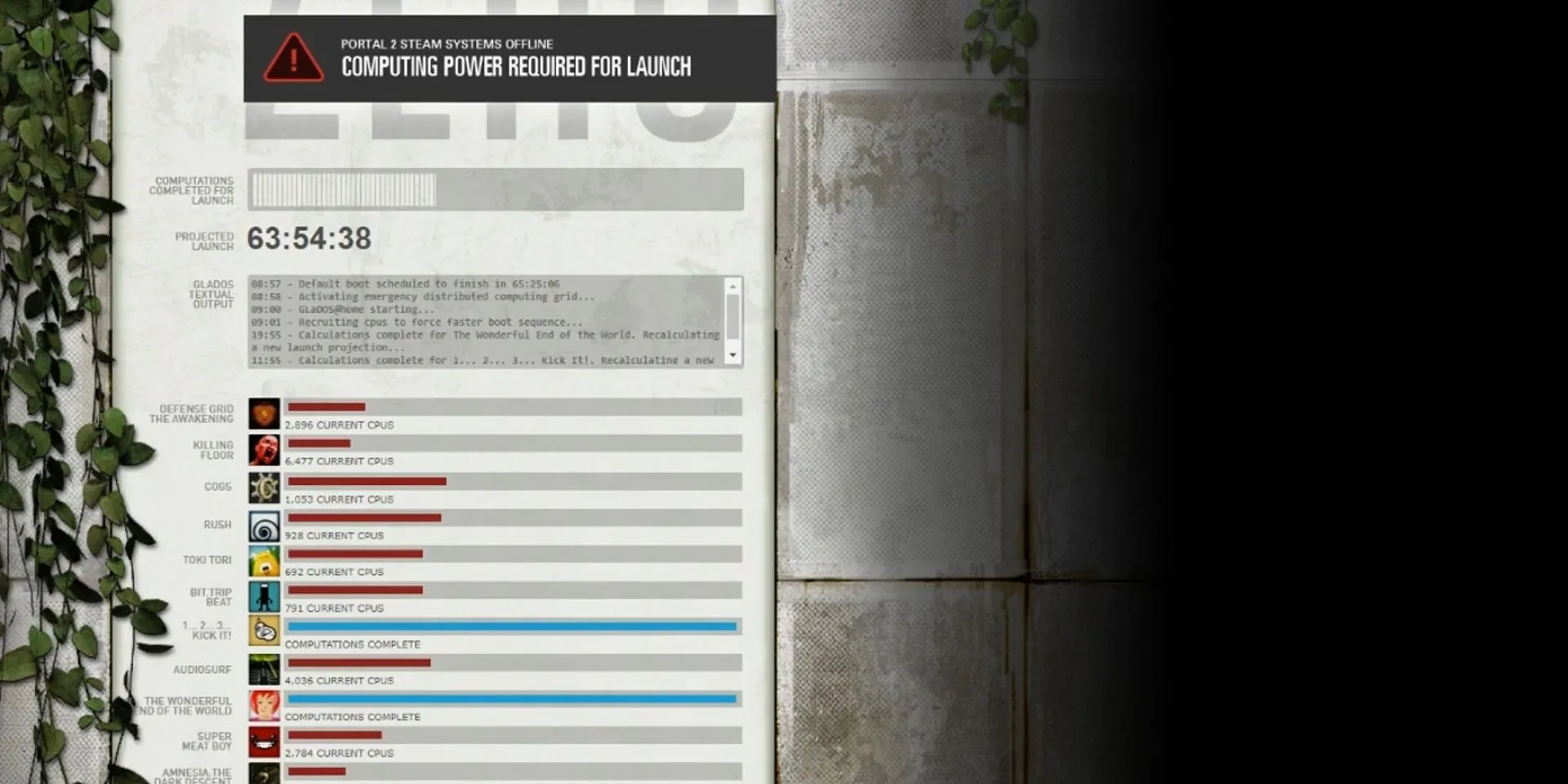 Trang quảng bá gói Potato Sack cho Portal 2