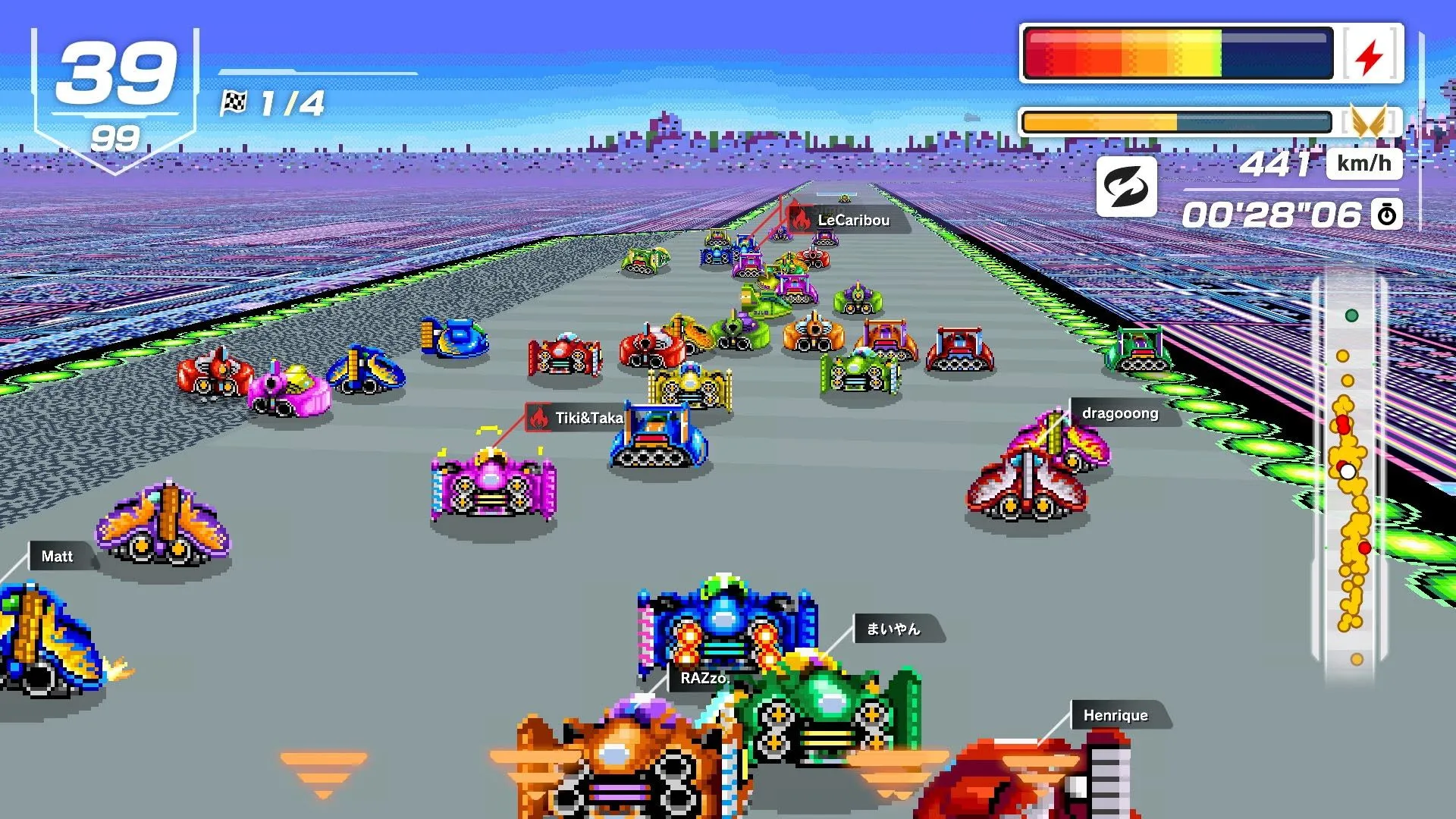 Ảnh gameplay F‑Zero 99 – dấu hiệu Nintendo vẫn chưa quên thương hiệu nhưng chưa trả lời được yêu cầu sản phẩm hoàn toàn mới