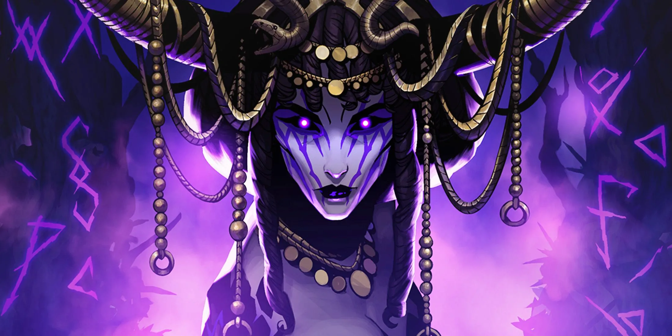 Artwork V Rising: Megara the Serpent Queen, phong cách gothic và castle-building