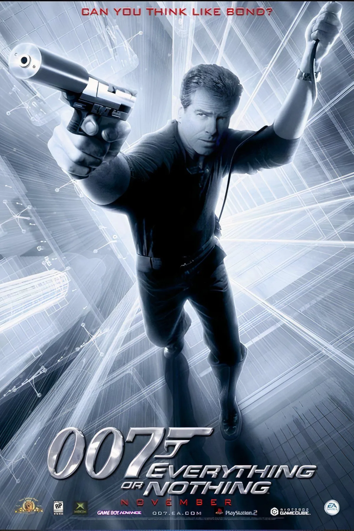 Bìa James Bond 007: Everything or Nothing PS2, trải nghiệm Bond điện ảnh