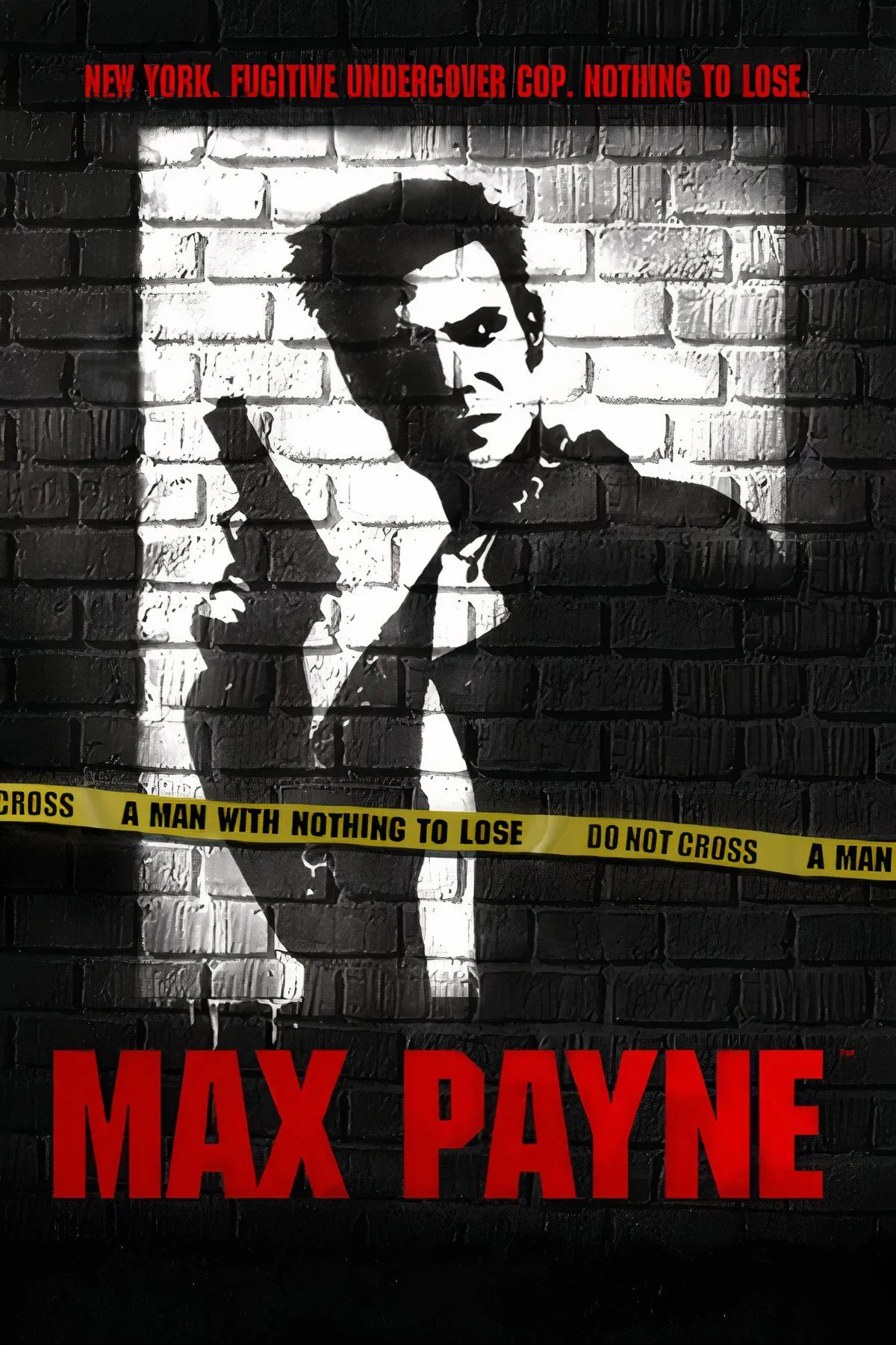 Bìa Max Payne trên PS2, phong cách noir và bullet-time đặc trưng