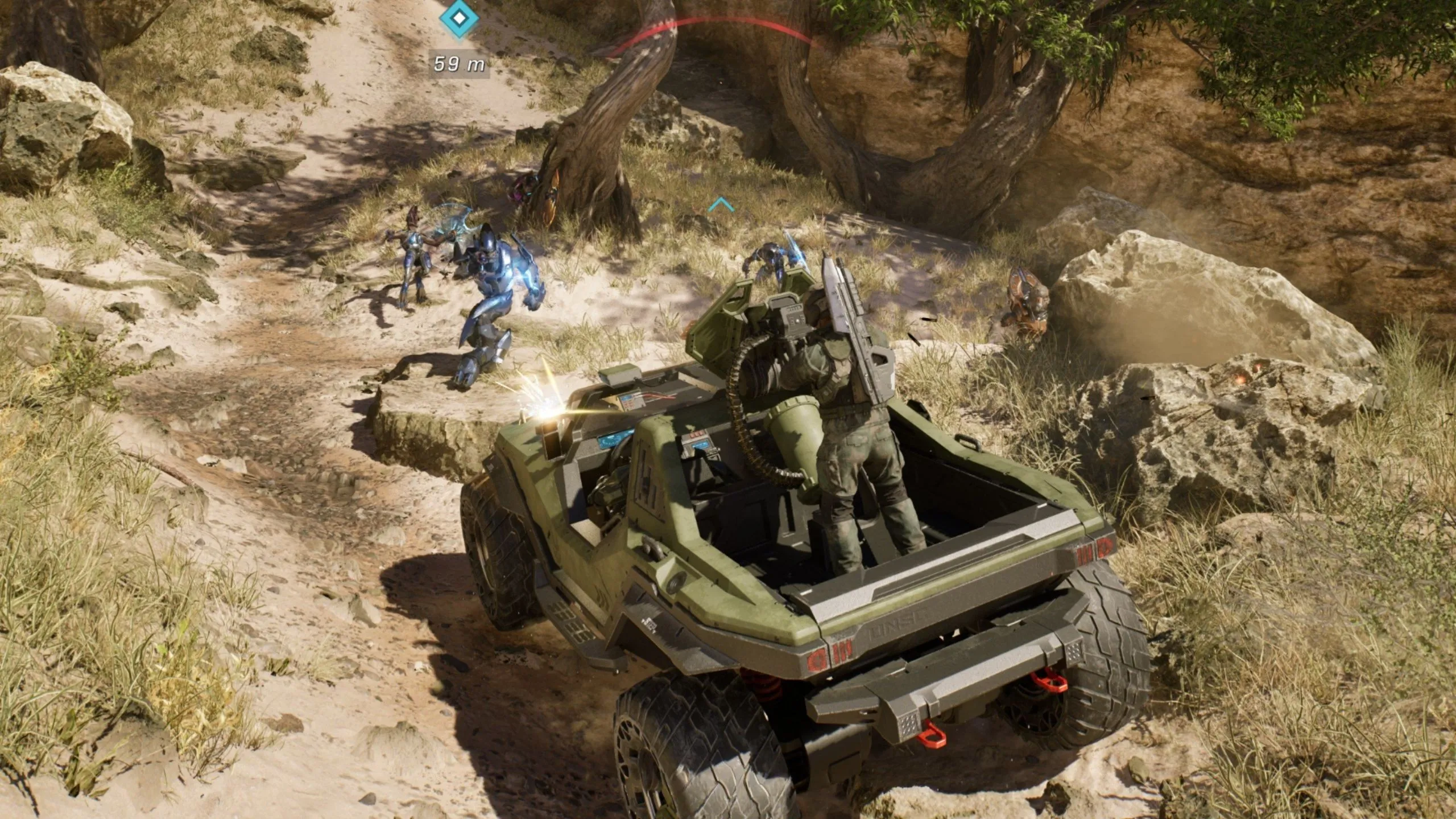 Bốn người chơi hợp lực trong Halo Campaign Evolved, chế độ co-op và split-screen