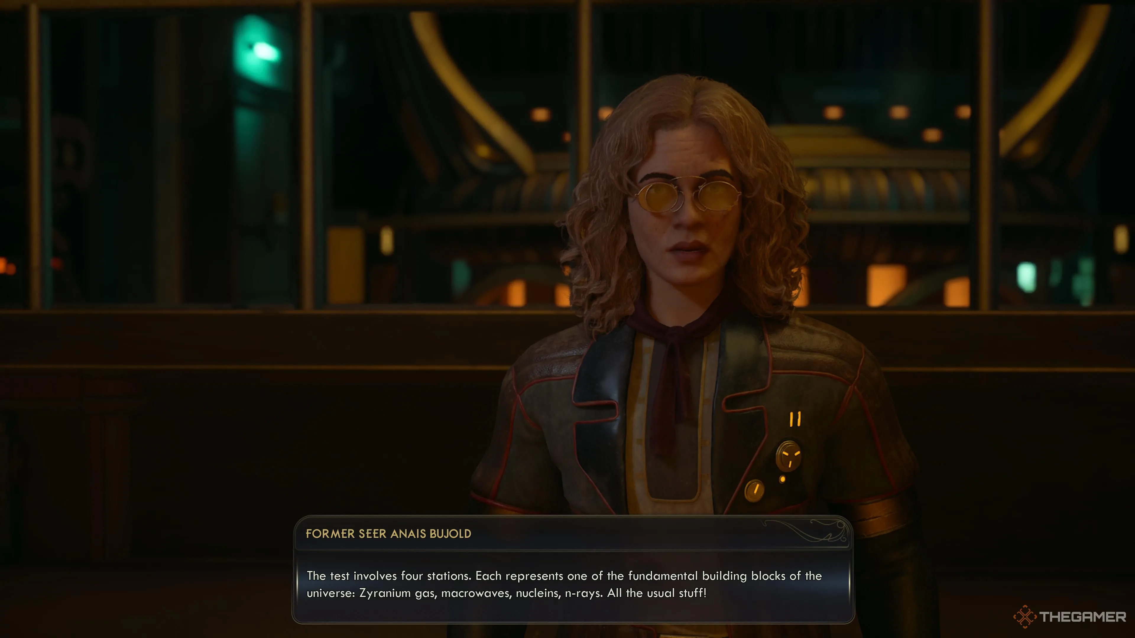Bujold nói về bốn thành phần của thí nghiệm, The Outer Worlds 2