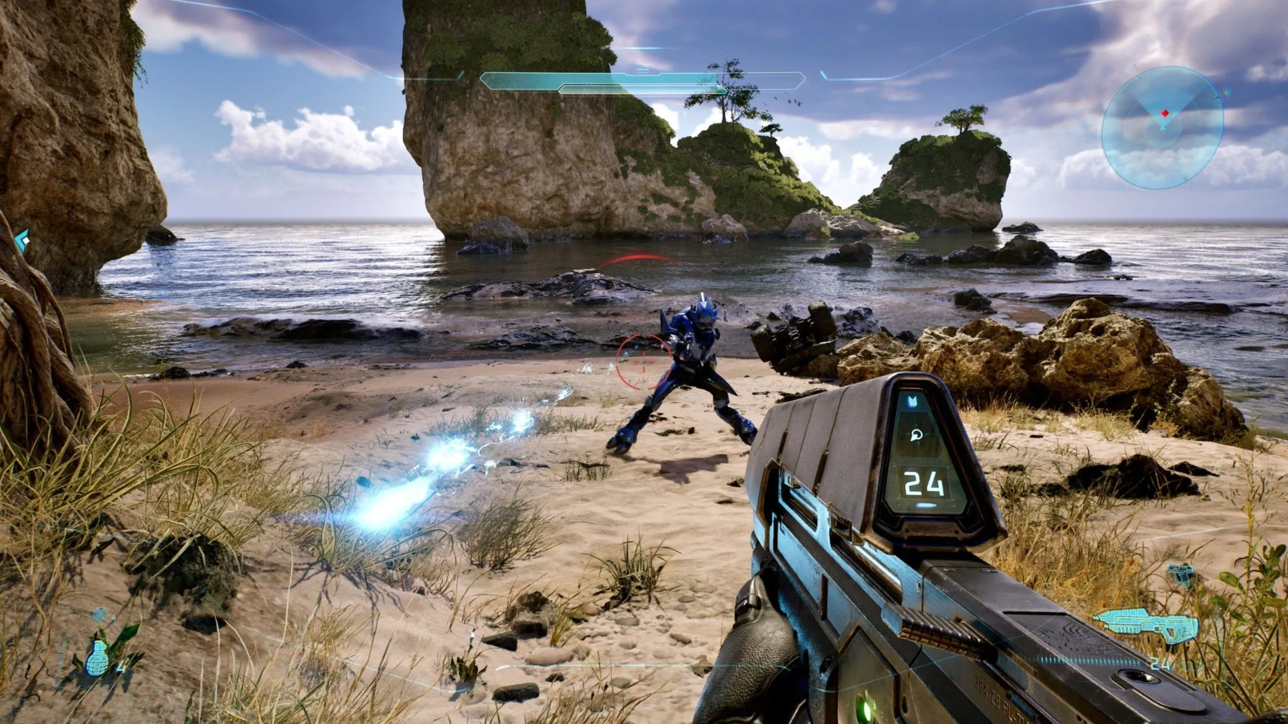 Các khẩu rifle được làm mới trong Halo Campaign Evolved, vũ khí cổ điển được thêm vào campaign
