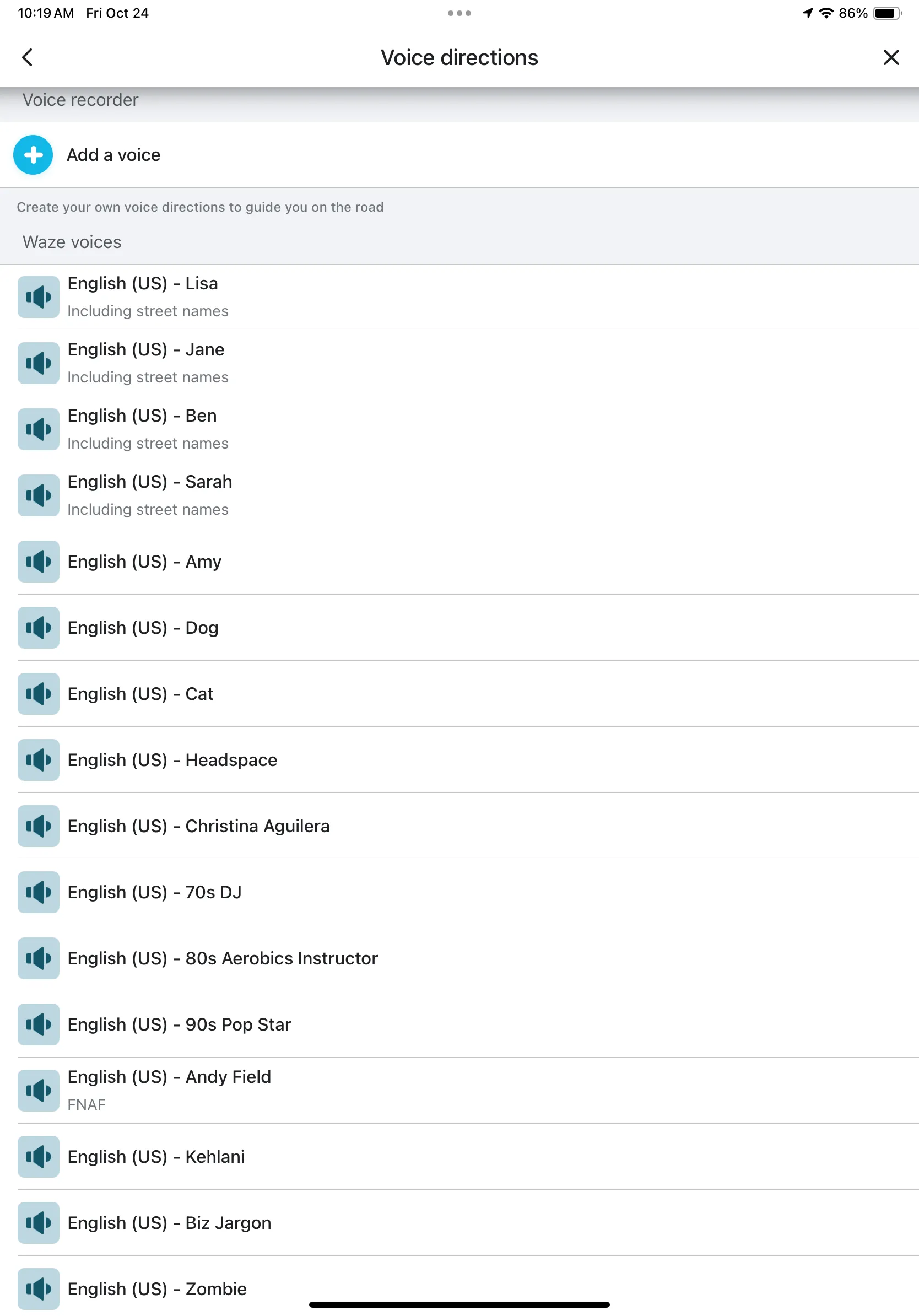 Cài đặt giọng nói và tùy chỉnh trong Waze cho phép cá nhân hóa trải nghiệm chỉ đường