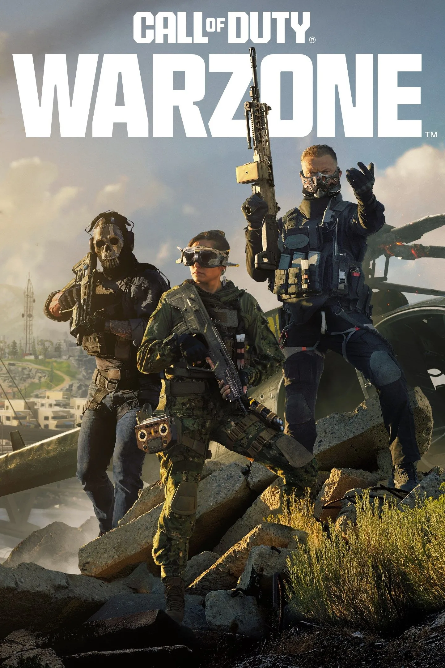 Call of Duty: Warzone - biểu tượng game và nền tảng phát hành trên PC, Xbox
