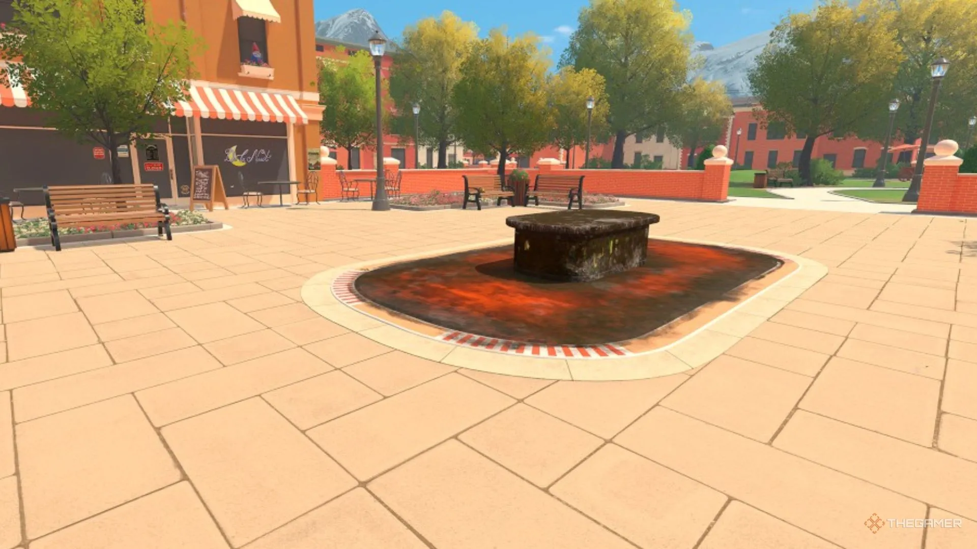 Công trình công cộng mở ra như một phần nhiệm vụ trong PowerWash Simulator 2